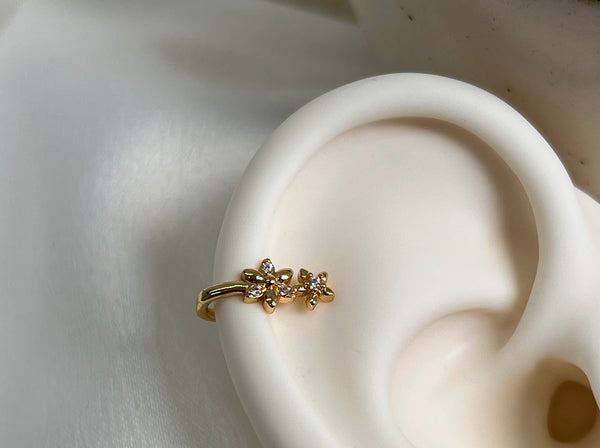 PIERCING FAKE DELICADO - AÇO INOXIDÁVEL