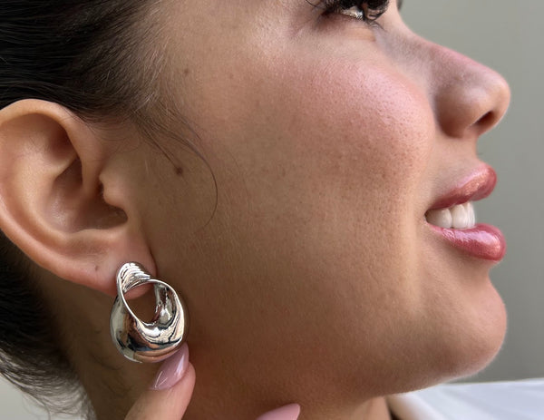 BRINCO ARGOLA LISO - BIJU FINA