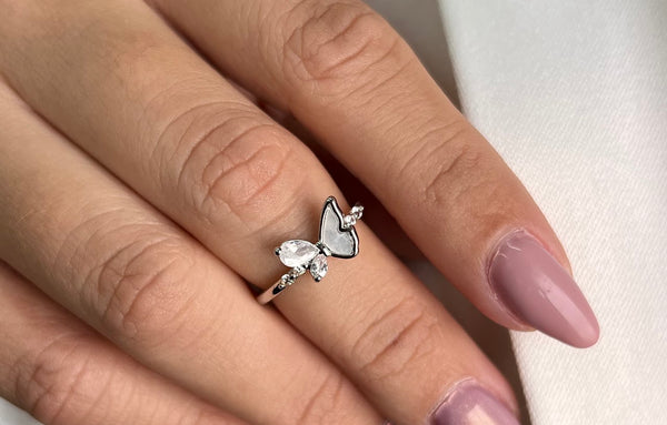 ANEL BORBOLETA - BIJU FINA (FALANGE)