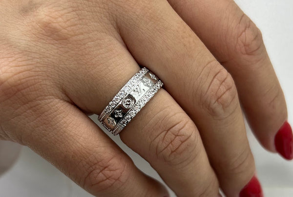 ANEL MONOGRAMA - BIJU FINA