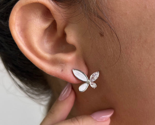 BRINCO BORBOLETA - BIJU FINA